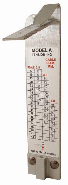 Staalkabel Spanningsmeter Model A 2 5 3 4 Mm 123maritiem Nl